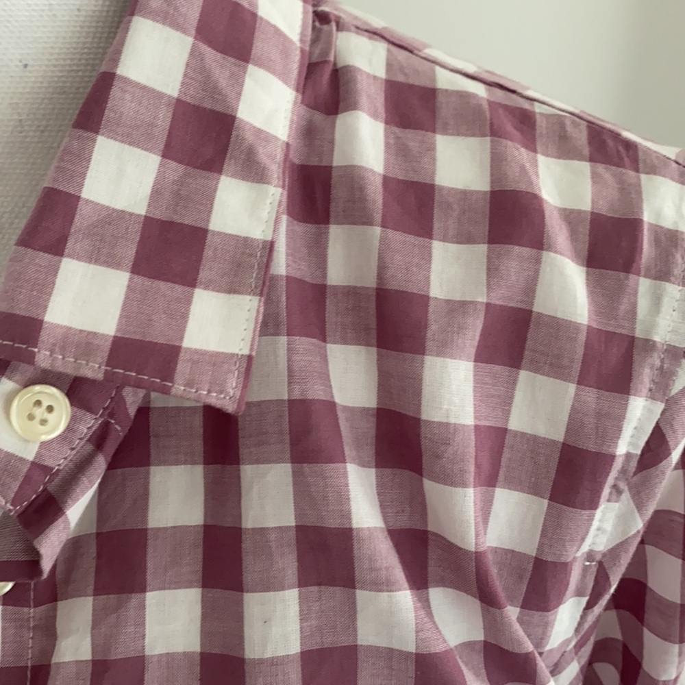 Jcrew Gingham Pattern Button Down Shirt - image 2